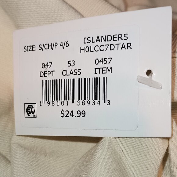 NEW Women's New York Islanders Cream Jersey - Picture 4 of 5